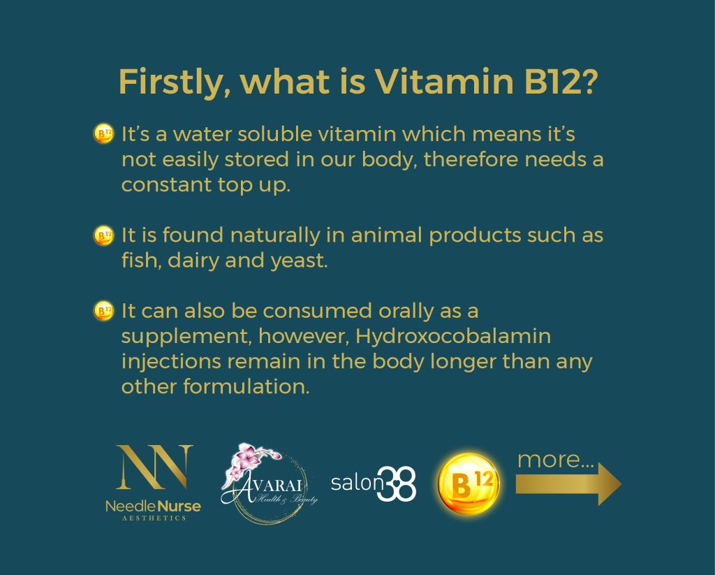 B12 Vitamin Boost at Need Nurse Aesthetics in Washington and Birtley